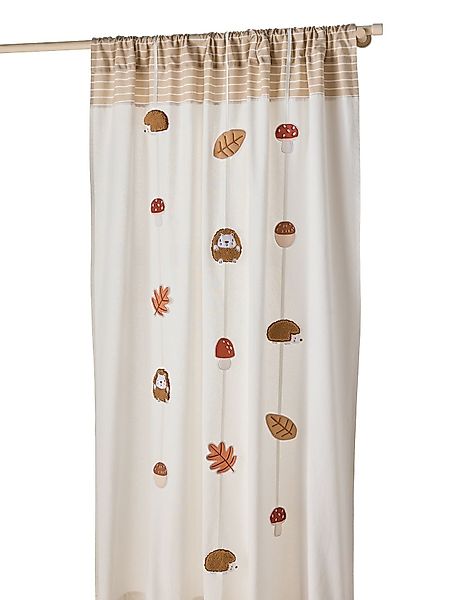 vertbaudet Vorhang Kinderzimmer Vorhang IGEL für günstig online kaufen
