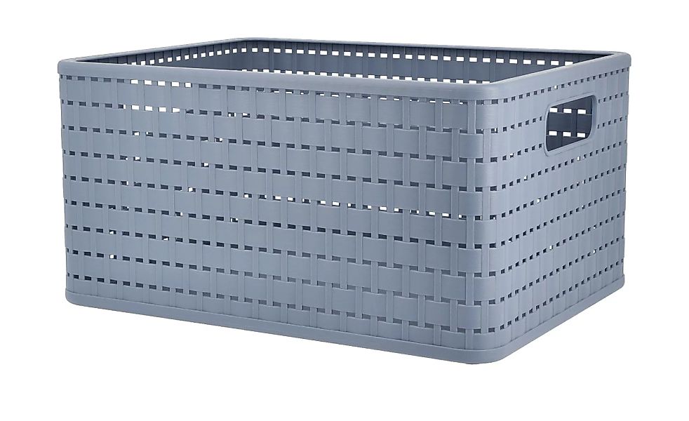 Rotho Aufbewahrungsbox - blau - Kunststoff - 27,8 cm - 19,1 cm - Sconto günstig online kaufen
