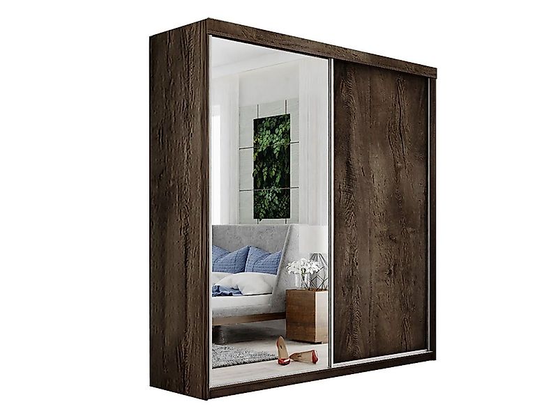 MIRJAN24 Kleiderschrank Top 23/200 (mit 2 Schiebetüren) mit Kleiderstange, günstig online kaufen
