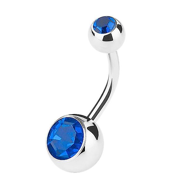 Taffstyle Bauchnabelpiercing Piercing Bauch Stecker Gebogen günstig online kaufen
