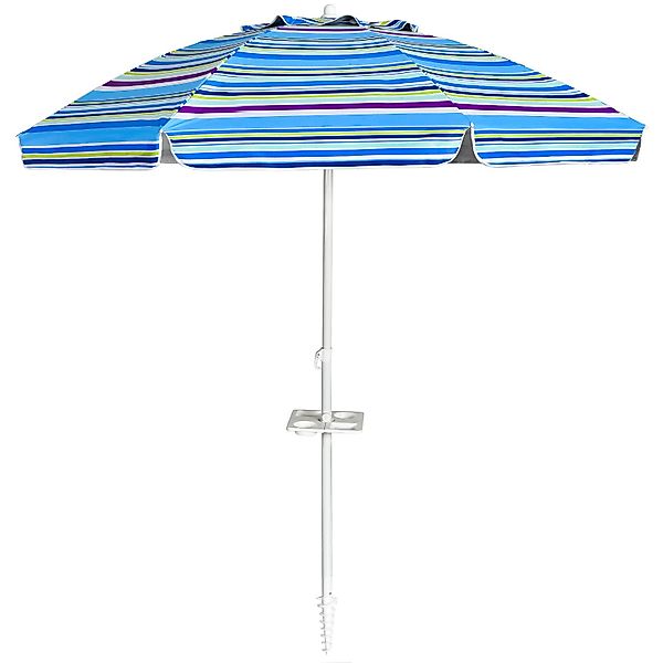 COSTWAY Sonnenschirm Gartenschirm, LxB: 220,00x220,00 cm, günstig online kaufen