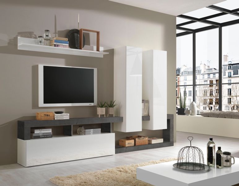 INOSIGN Wohnwand "Hamburg" Set, 4 Stk. tlg. günstig online kaufen