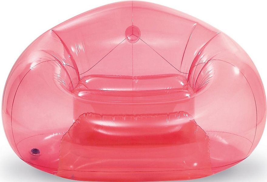 Intex Luftsessel TRANSPARENT BEANLESS BAG CHAIR günstig online kaufen