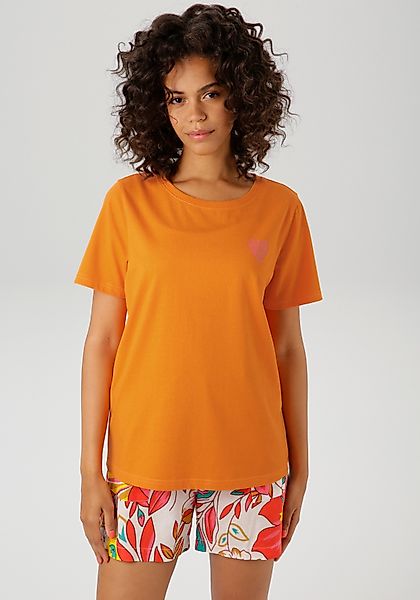 Aniston CASUAL T-Shirt mit großem Statement-Schriftzug günstig online kaufen