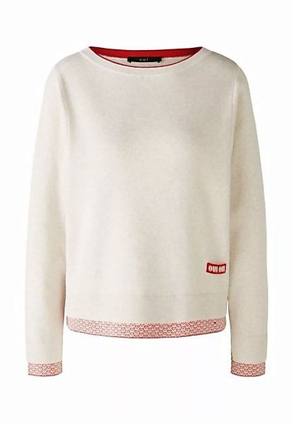 Oui Strickpullover Pullover reine Baumwolle günstig online kaufen