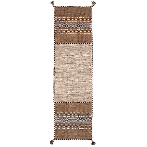 Pergamon Läufer Läufer Natur Teppich Kelim günstig online kaufen