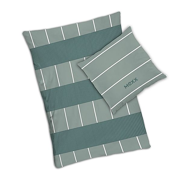 Mexx Bettwäsche Set 2-teilig 135x200 80x80 günstig online kaufen