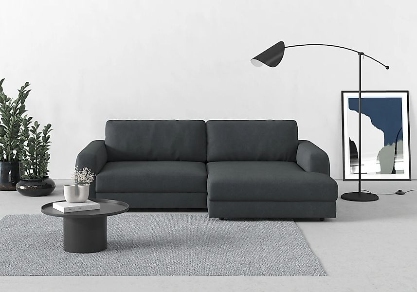 TRENDMANUFAKTUR Ecksofa "Bourbon, Mega Designsofa mit tollem Sitzkomfort, B günstig online kaufen