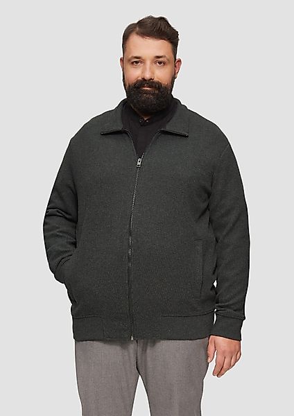 s.Oliver Sweatjacke Sweatshirt Jacke Sweatjacke aus günstig online kaufen