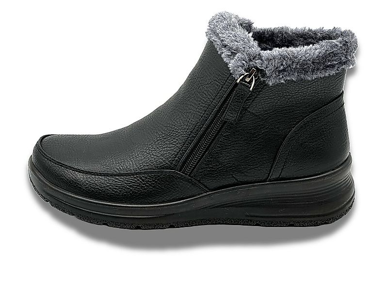 Nowaland Damen Warm Gefütterte Winter-Stiefeletten mit Reißverschluss Winte günstig online kaufen