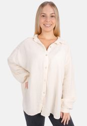 Seasons of April Hemdbluse Oversized Musselinbluse günstig online kaufen