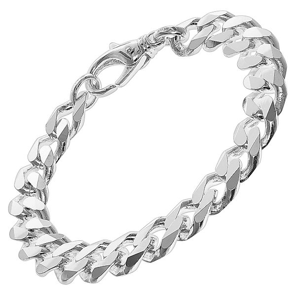 trendor Gliederarmband Silber 925 Panzer Breite günstig online kaufen