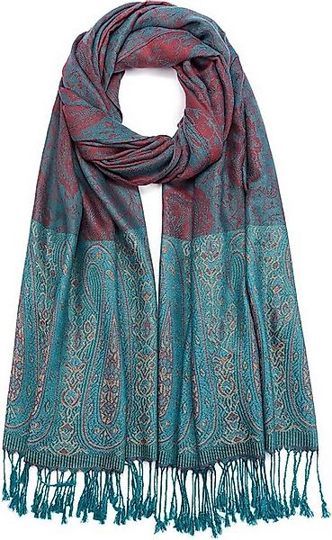 Coonoor Modeschal Damen,wendbar, Vintage-Jacquard-Pashmina-Rave-Schal günstig online kaufen