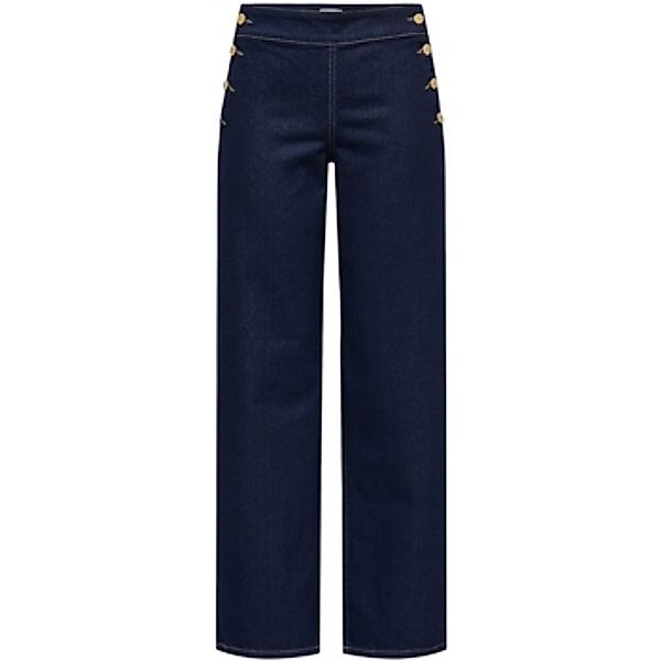 Jacqueline De Yong  Straight Leg Jeans Jdylizzie Midwaist Button Wide Jeans günstig online kaufen