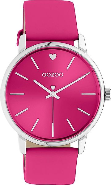 OOZOO Quarzuhr C10989, Armbanduhr, Damenuhr, Lederarmband günstig online kaufen