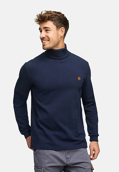 Indicode Rollkragenshirt Herren INGuadalupe Langarmshirt Herrenshirt günstig online kaufen