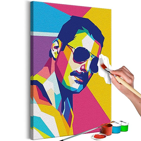 Malen nach Zahlen - Colourful Freddie günstig online kaufen