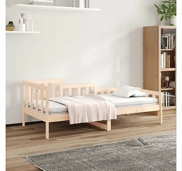 furnicato Bett Tagesbett 90x190 cm Massivholz Kiefer günstig online kaufen