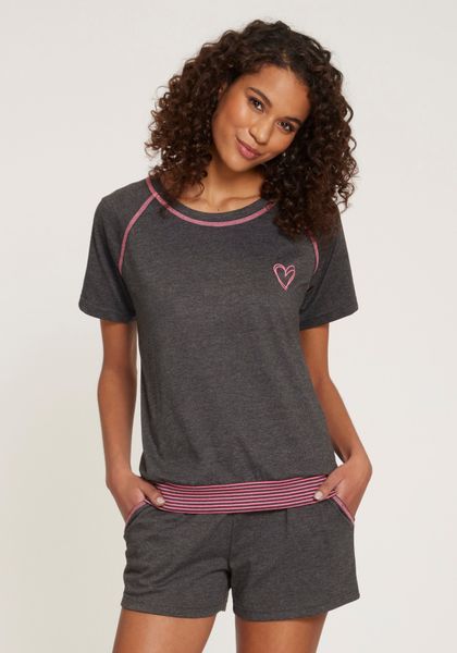 Vivance Dreams Shorty 2 Stk. tlg., mit dekorativen Flatlock-Nähten in Neonf günstig online kaufen