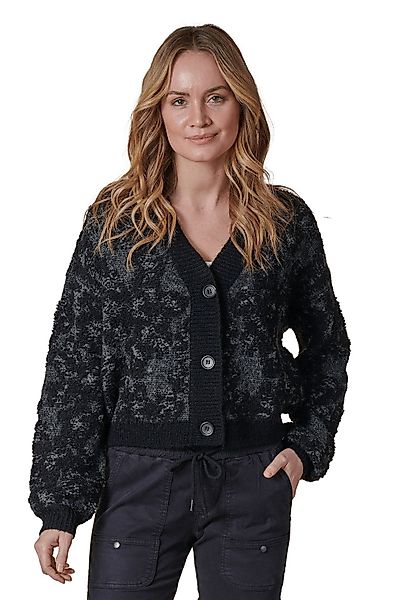 Zhrill Strickjacke Strickjacke ZHGLORIA ABSTRACT Schwarz günstig online kaufen