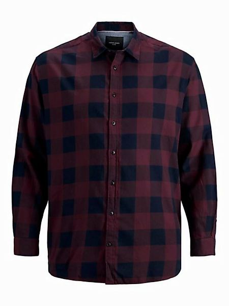 Jack & Jones Plus Langarmhemd JJEGINGHAM (1-tlg) günstig online kaufen