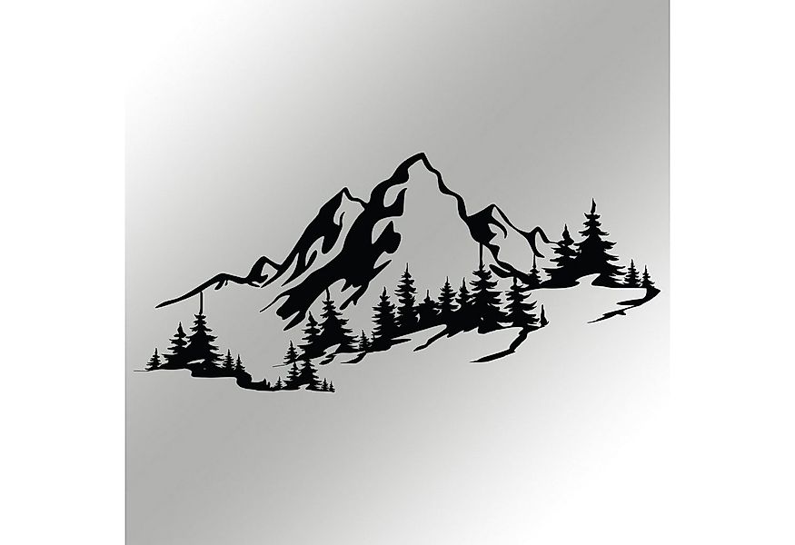 Wallity Wanddekoobjekt 100% METAL (Thickness: 1,2mm), 67 x 30 cm Z1787 günstig online kaufen