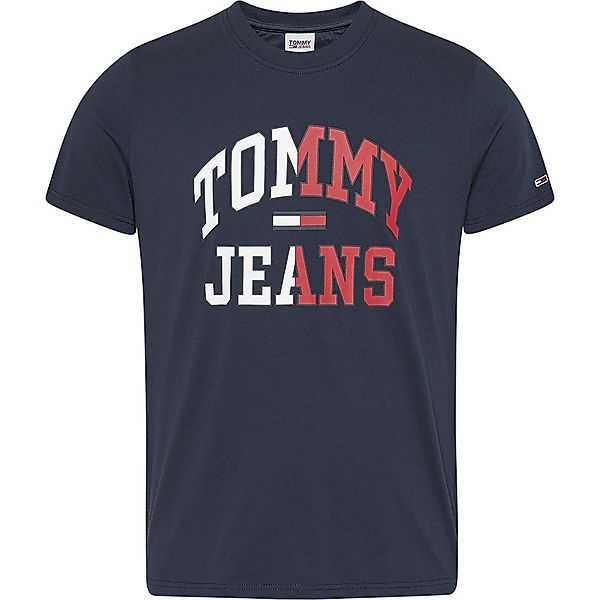 Tommy Jeans Entry Collegiate Kurzärmeliges T-shirt M Twilight Navy günstig online kaufen