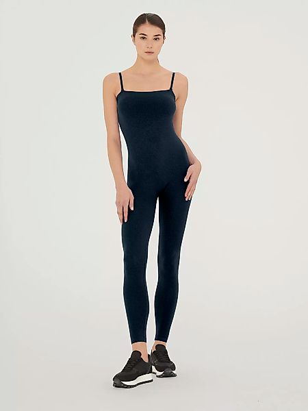 Wolford - Shiny Jumpsuit, Frau, black/pewter, Größe: M günstig online kaufen