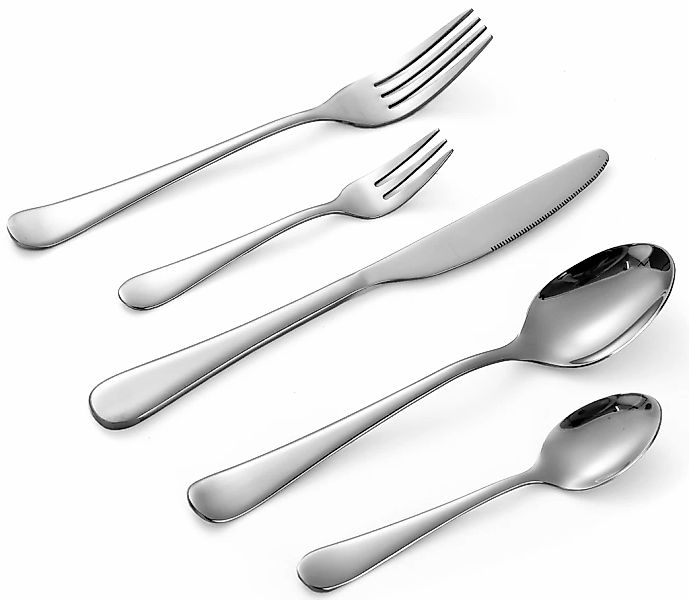 ECHTWERK Besteck-Set "Tafelbesteck „Grado“ 30tlg." Hochglänzend günstig online kaufen