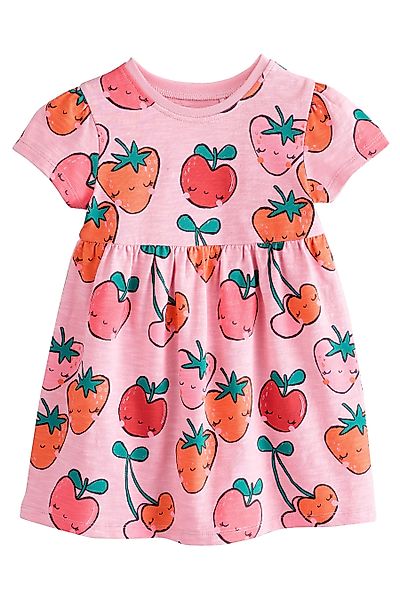 Next Jerseykleid Kurzärmeliges Jersey-Sommerkleid (1-tlg) günstig online kaufen