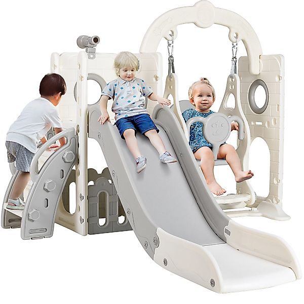 TLGREEN Rutsche 5-in-1 Kinderrutsche, (Indoor und günstig online kaufen