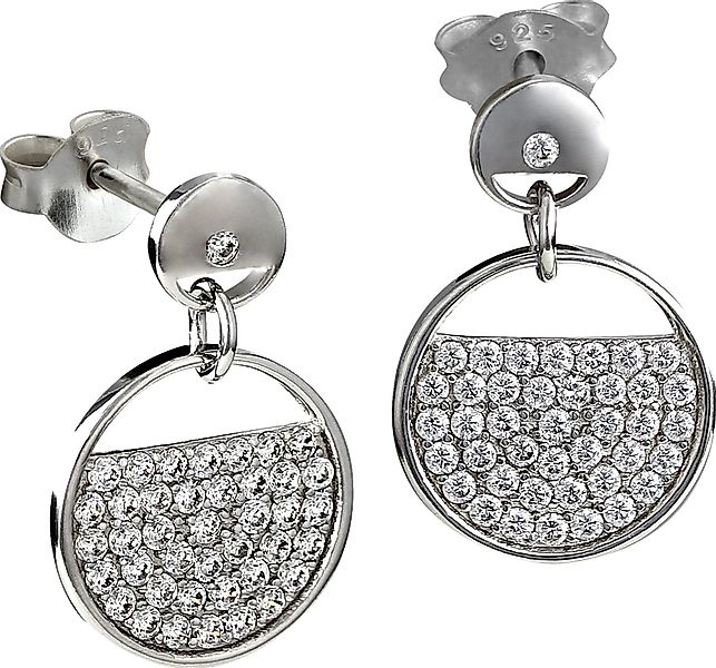 SilberDream Paar Ohrstecker SilberDream weiß Glamour günstig online kaufen