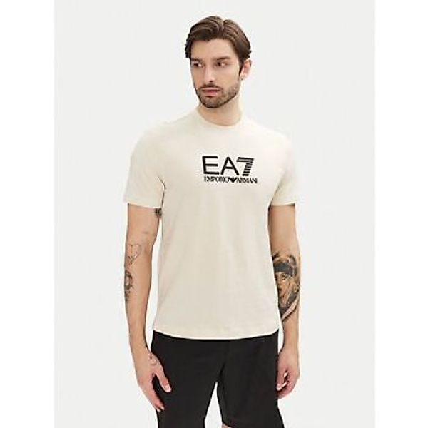Emporio Armani EA7  T-Shirts & Poloshirts 7M000224 AF10375-M1013 BEIGE/BLAC günstig online kaufen