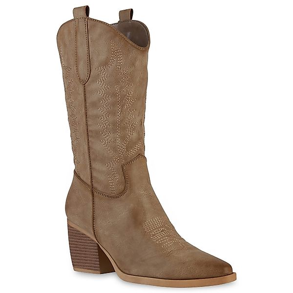 VAN HILL 838384 Cowboystiefel Damen Stiefel günstig online kaufen