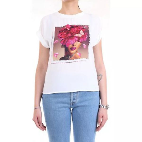 Lanacaprina  T-Shirt PF2234 T-Shirt/Polo Frau Weiß günstig online kaufen