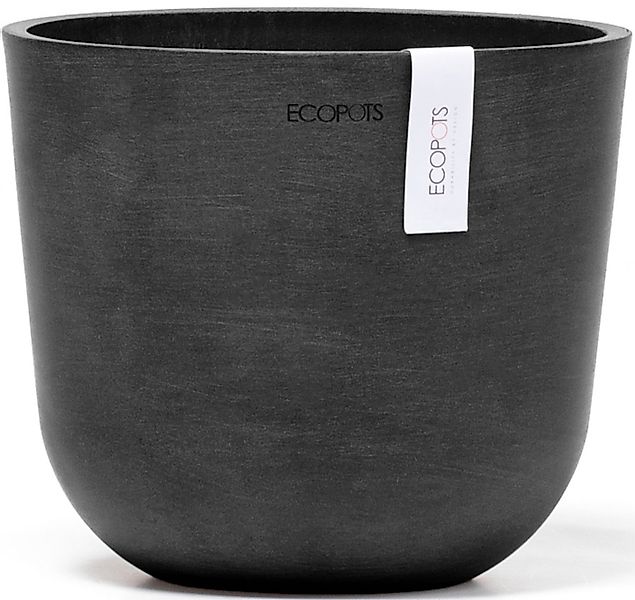 ECOPOTS Blumentopf Oslo Mini 19 Dunkelgrau, für den Innenbereich günstig online kaufen