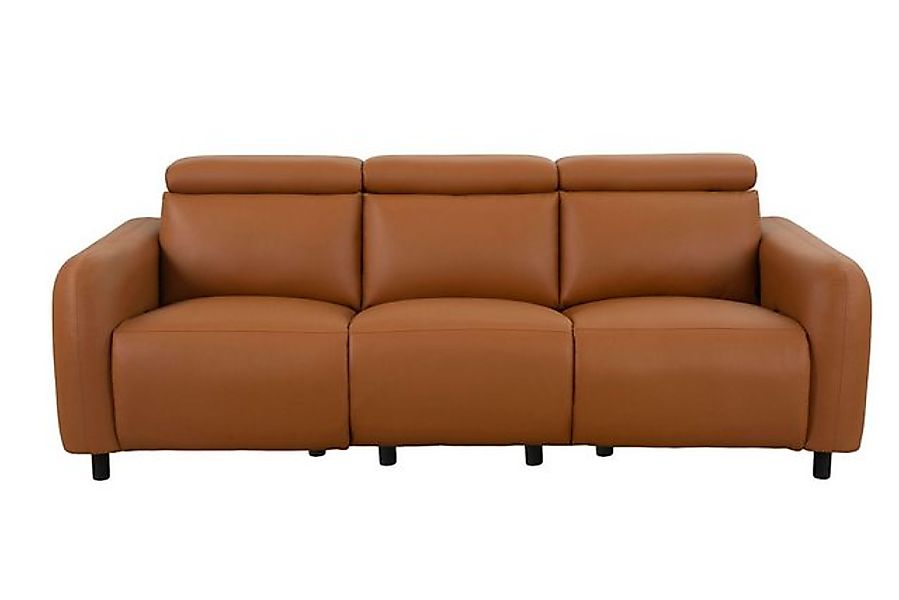 Home affaire 3-Sitzer SKAANE Kunstleder, Sofa mit manueller-u. elektrischer günstig online kaufen