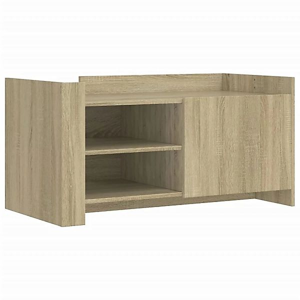 vidaXL Couchtisch Sonoma-Eiche 100x50x50 cm Holzwerkstoff günstig online kaufen