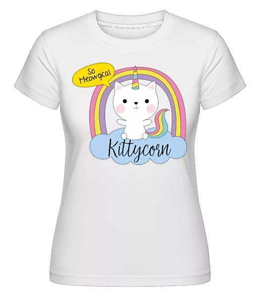 Einhorn Katze Meowgical · Shirtinator Frauen T-Shirt günstig online kaufen