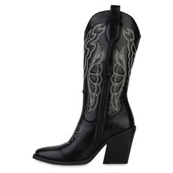 VAN HILL 840906 Cowboystiefel Damen Cowboystiefel günstig online kaufen