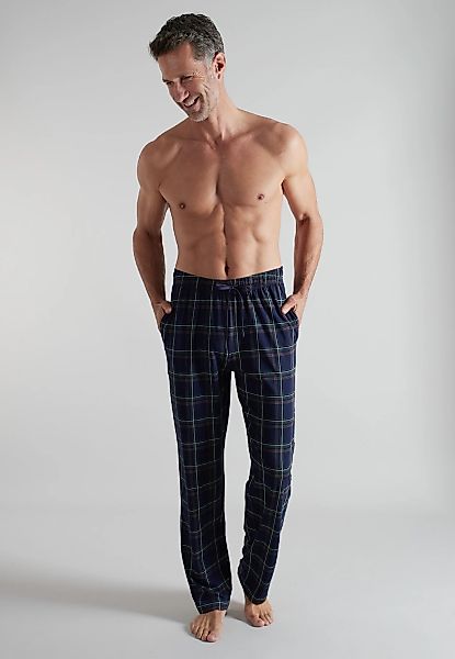 bugatti Bermudas lang, kariert, bequem, weich, mit Kordelzug, Baumwolle günstig online kaufen