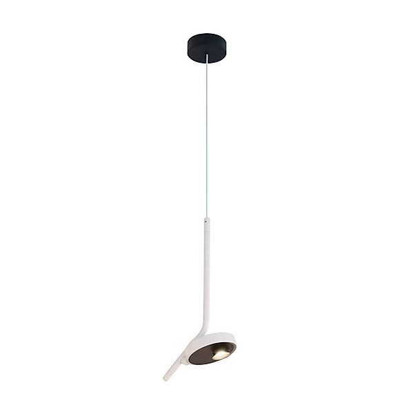 LED-Hängelampe Factory, weiß, Ø 15 cm, Metall günstig online kaufen