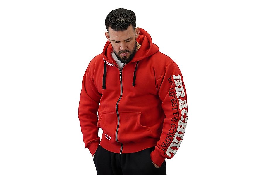 BRACHIAL THE LIFESTYLE COMPANY Kapuzensweatjacke Brachial Zip-Hoody "Gym" r günstig online kaufen