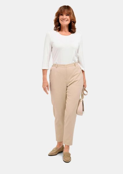 GOLDNER Stoffhose Hose Anna mit Rippenstruktur günstig online kaufen
