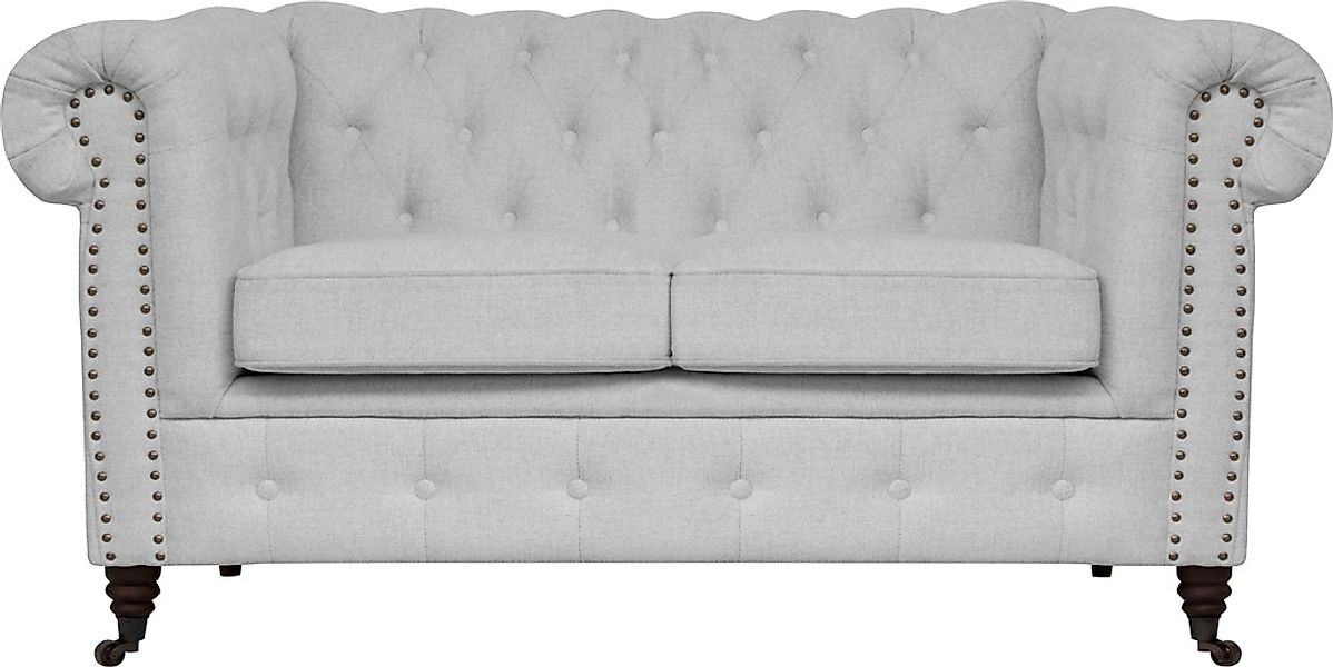Home affaire Chesterfield-Sofa "Aarburg", aufwändige Knopfheftung und Ziern günstig online kaufen