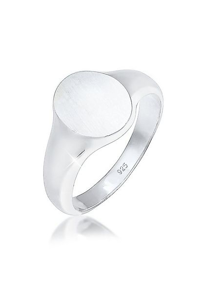 Kuzzoi Siegelring Herren Siegelring Matt Basic Cool 925er Silber günstig online kaufen