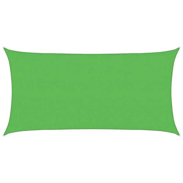 vidaXL Sonnensegel 160 g/m² Hellgrün 3x6 m HDPE 311295 günstig online kaufen