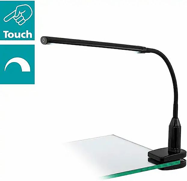 EGLO Klemmleuchte »LAROA«, 1 flammig, Leuchtmittel LED-Board   LED fest int günstig online kaufen