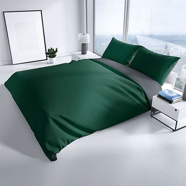 Leonado Vicenti Bettwäsche Baumwollsatin Edle Optik, Satin, 2 teilig, Unifa günstig online kaufen