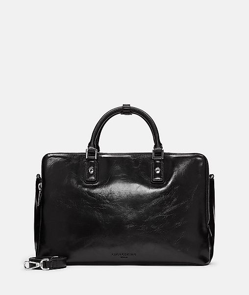 Liebeskind Berlin Schultertasche Satchel, Geräumige Business-Bag aus glänze günstig online kaufen